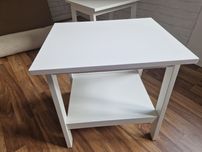 Stolik kawowy w kolorze białym Ikea model Lunnarp  Ustka