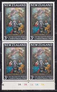 Nowa Zelandia 1965 czwórka cena 2,70 zł kat.1,50€