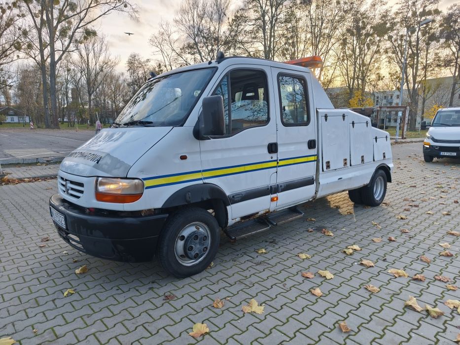 Renault mascott laweta, holownik, pomoc drogowa