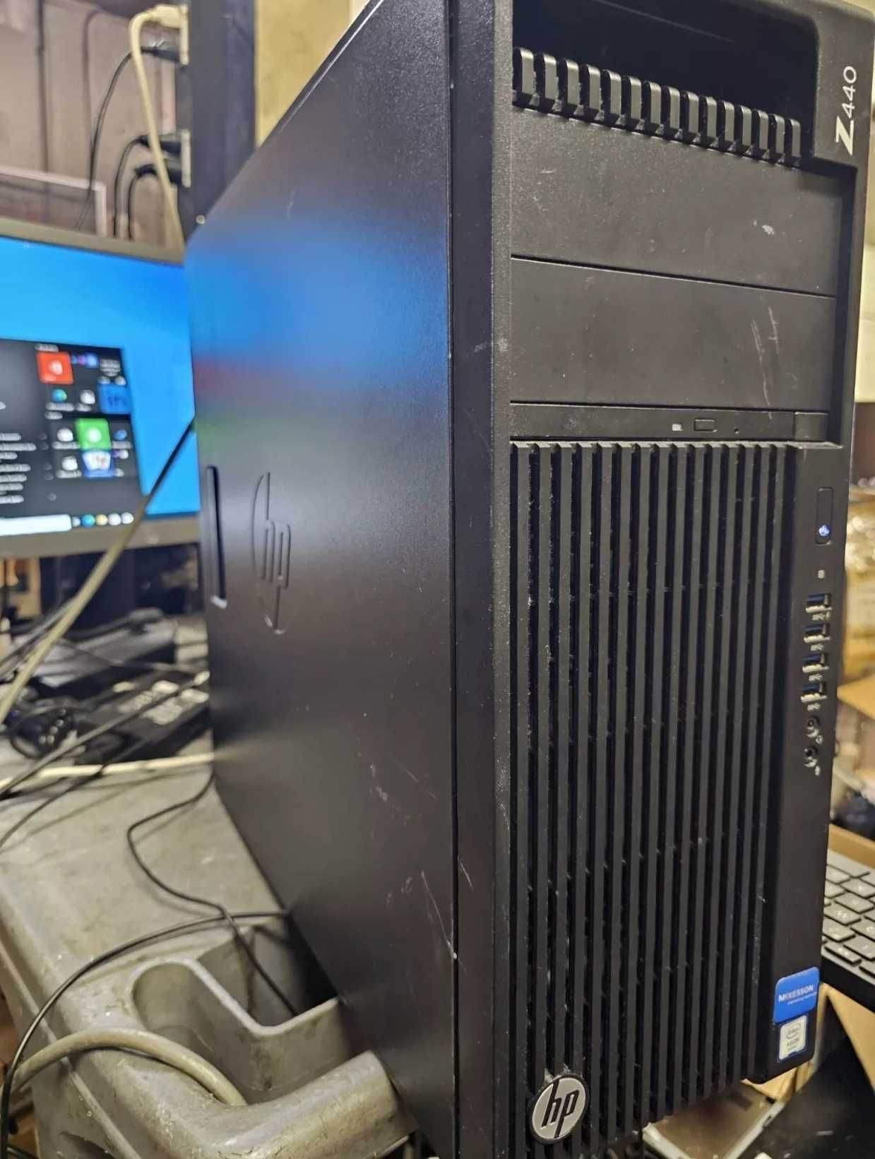 Hp workstation z440 xeon e5-1650v3 + 128gb ddr4 + ssd + quadro k2200