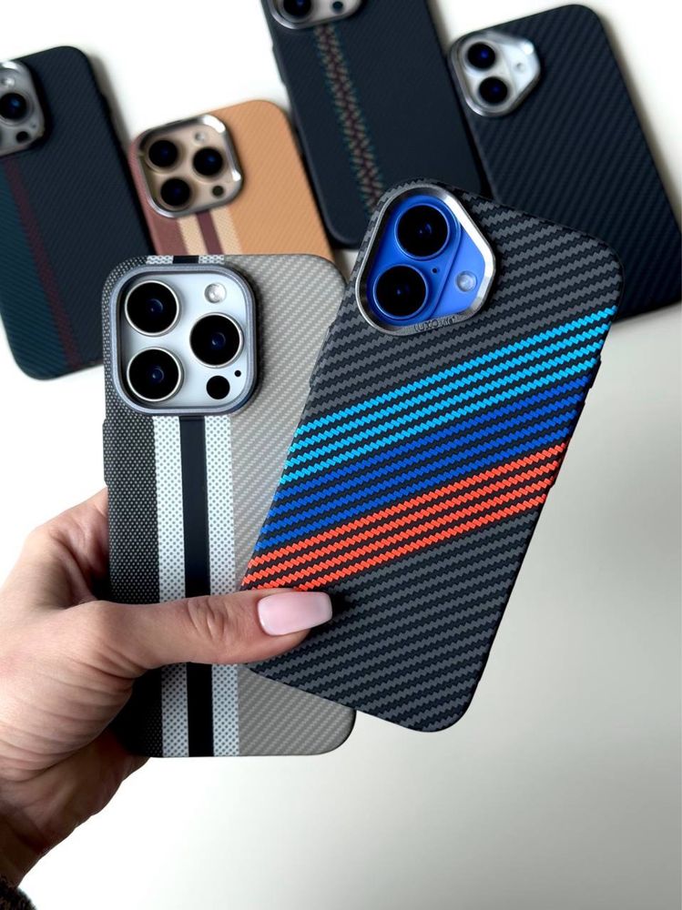 Чохол карбон карбоновий iPhone 16 Pro Max айфон про макс тонкий