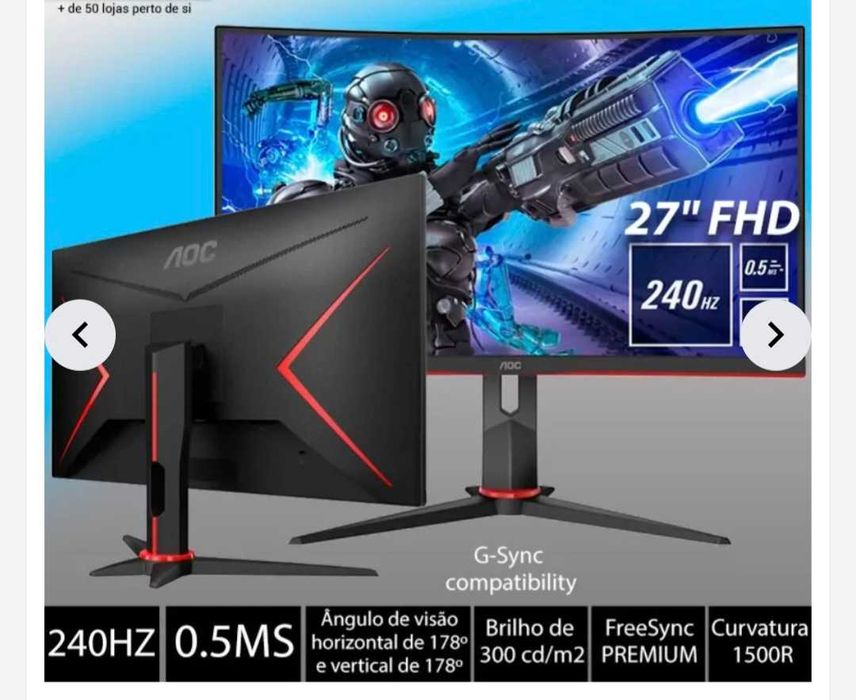 Monitor AOC 27 polegadas