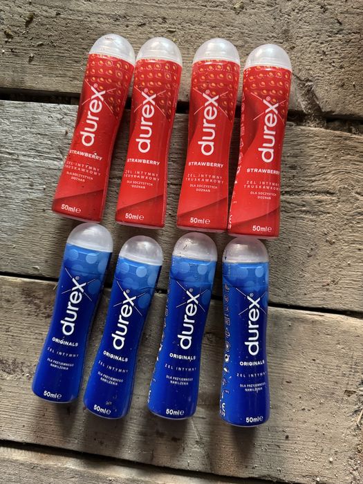 Żel intymny Durex nowy original oraz strawberry
