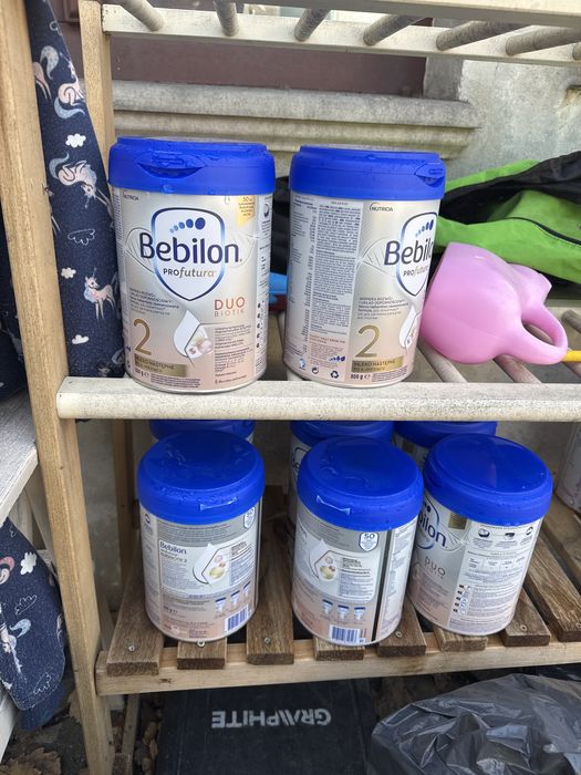 Oddam puszki po mleku bebilon