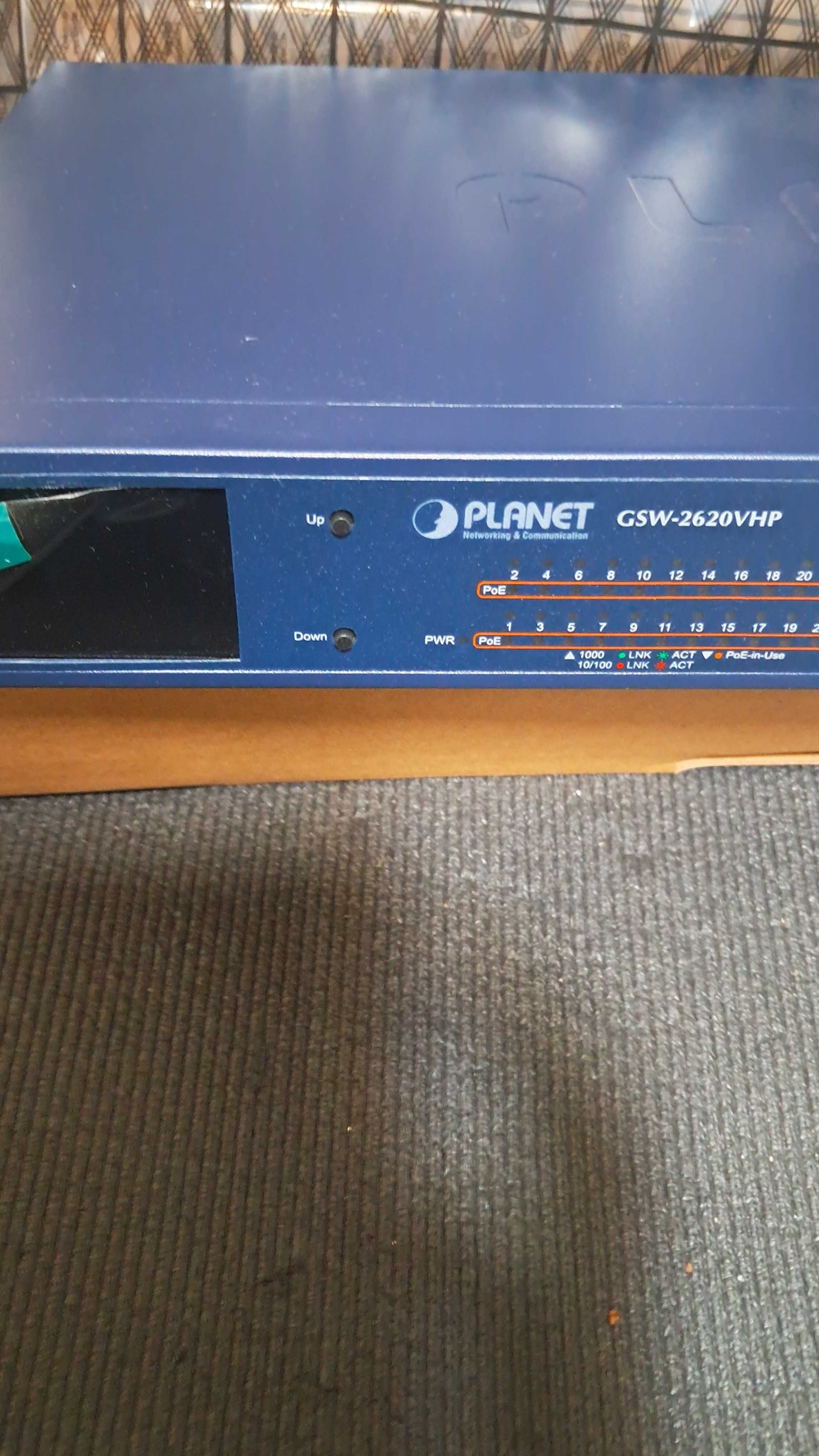 Switch Planet 24 POE + 2 SFP