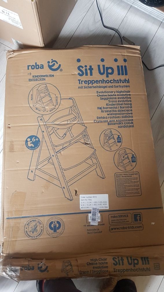 Roba wysokie krzesło Sit Up iii