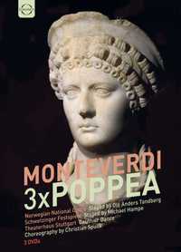 MONTEVERDI 3 x L'incoronazione di Poppea [3 DVD] Nowy Folia