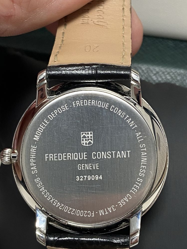 Zegarek Frederique constant slimline fc-200rs5s36