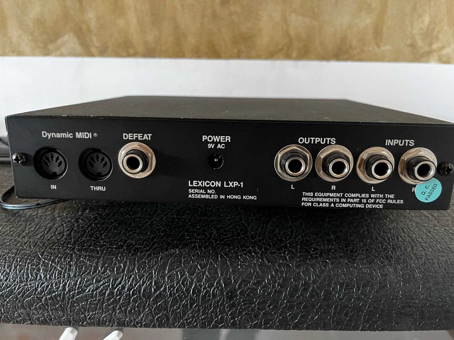 Lexicon LXP1 -  Reverb