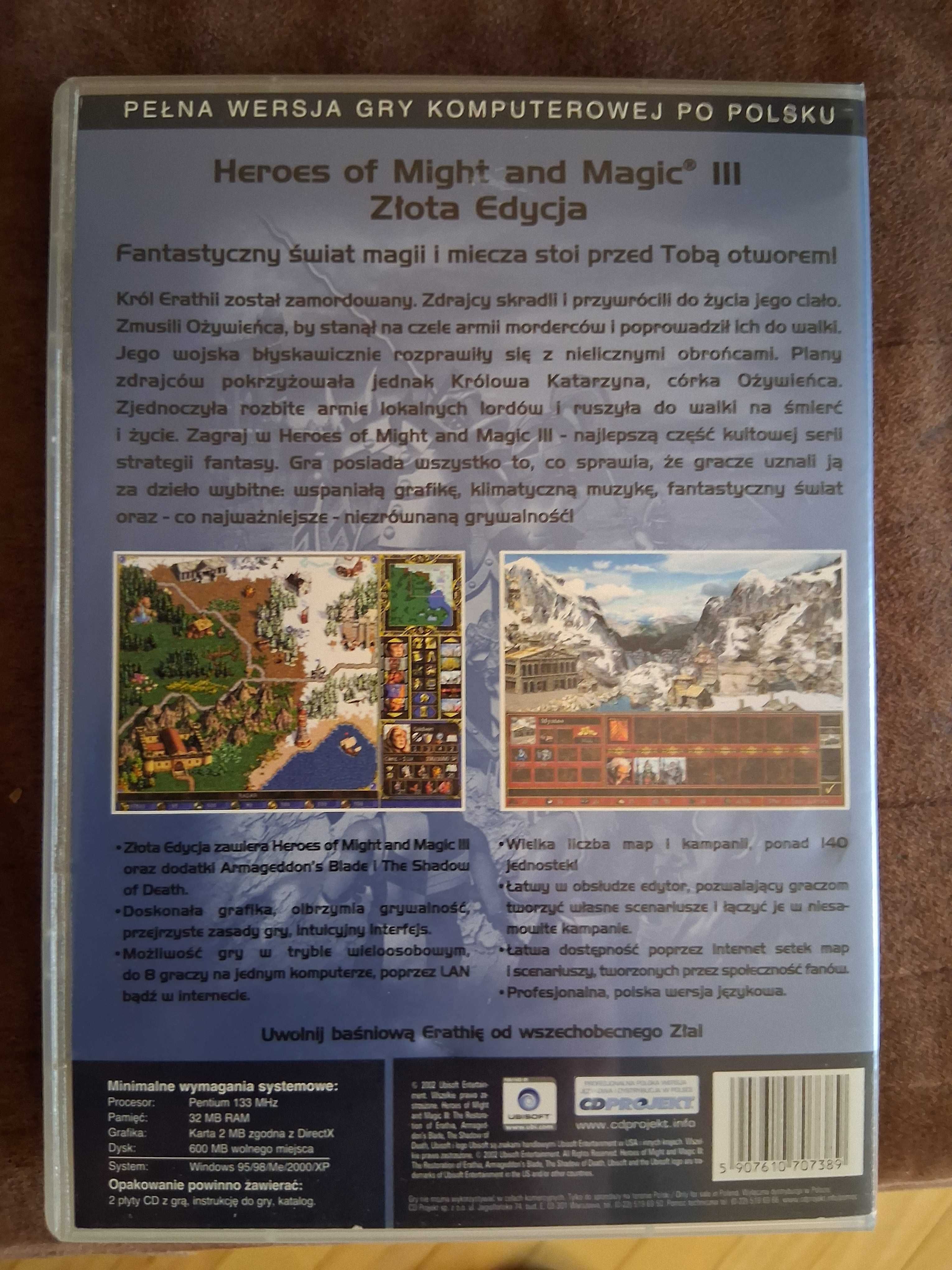 Heroes of Might and Magic III: Złota Edycja nowa extra klasyka