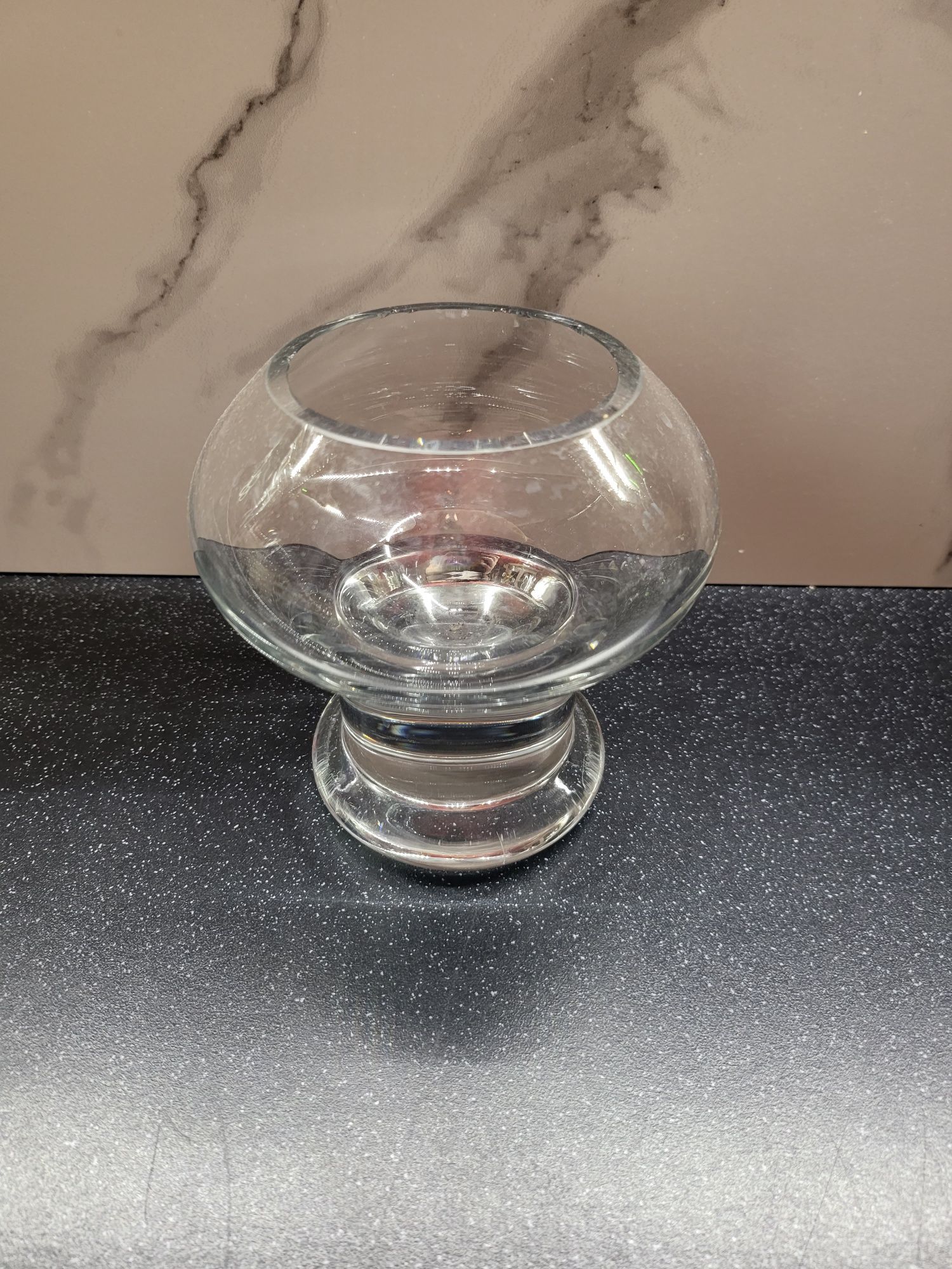 Szkło wazon świecznik Leonardo