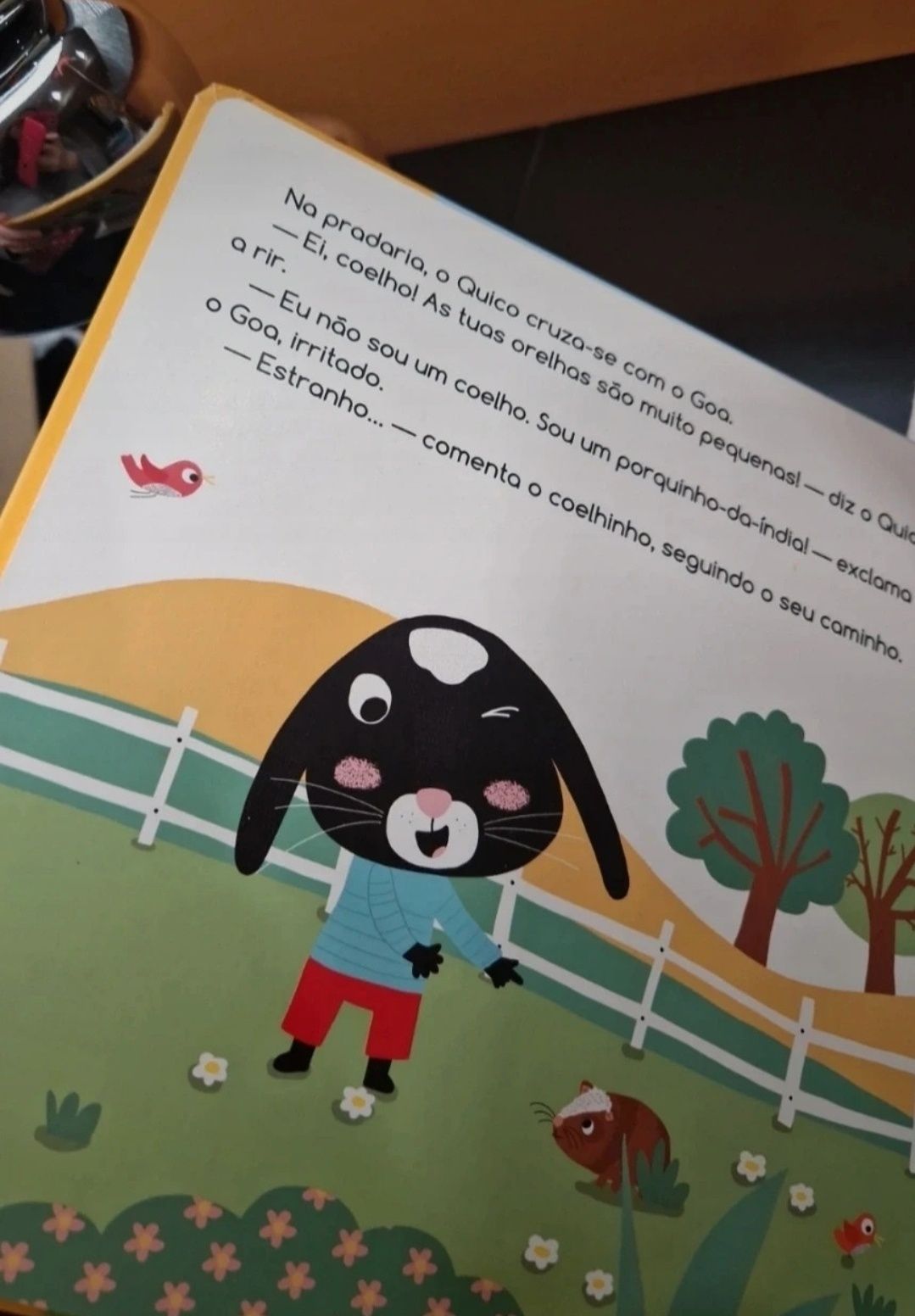 Livro com puzzle - O Quico Parte à aventura