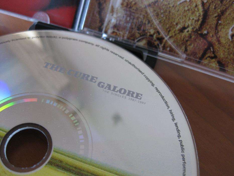 CD The Cure ‎– Galore - (The Singles 87-97)