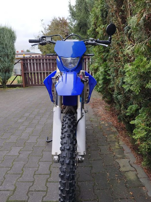 Yamaha WR 250 F zarejestrowana na A2