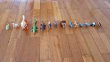 Brinquedos - figuras animais