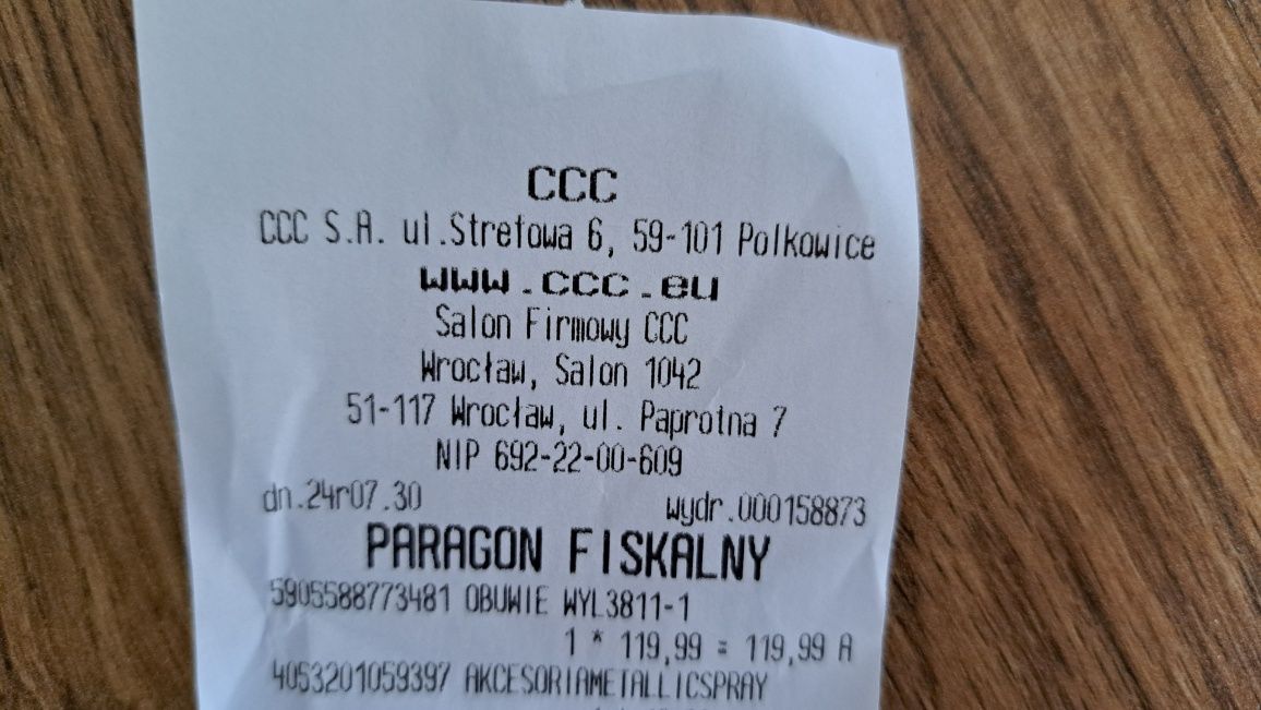 Lakierki damskie Clara Barson r.36 Nowe z paragonem