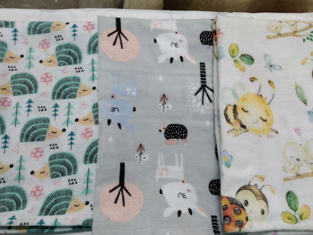 Pielucha pieluchy flanelowe flanela pieluszki wyprawka okrycie kocyk