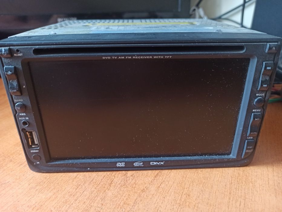 2DIN автомангітола FM/TV/MP4/DVD