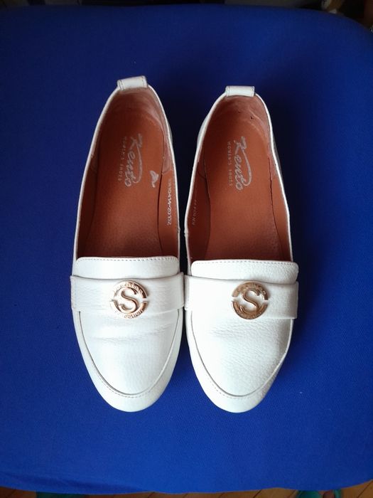 Жіночі шкіряні туфельки