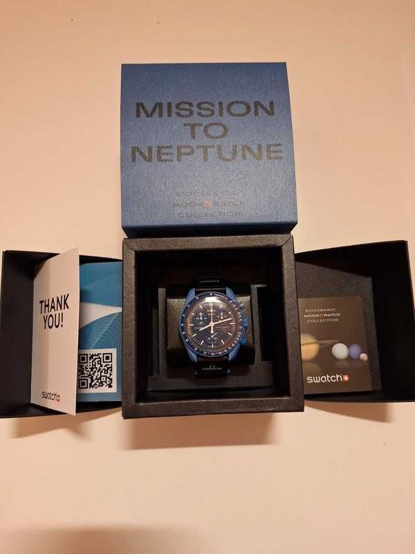 Omega x Swatch SO33N100 Neptune - Wysoka jakość i trwałość