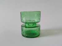 Helena Tynell zielony mały szklany świecznik nr. 3