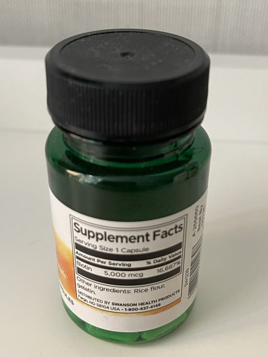Биотин  OstroVit Biotin Plus 100табл, 21st, Now, Swanson, Progress