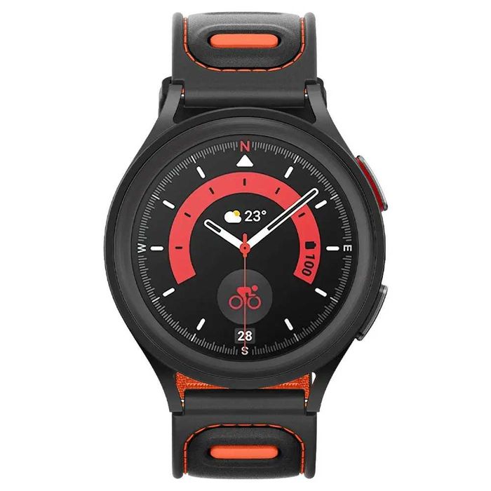 Ремешок Caseology Athlex Band для Galaxy Watch 4/5/6 - Active Orange