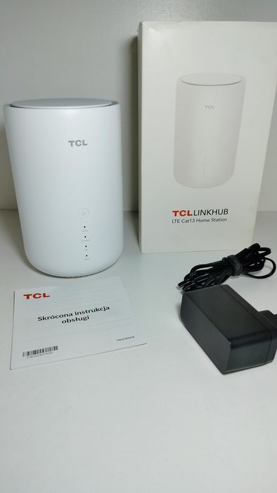 LTE Router TCL karta SIM 600MB/s LTE WiFi 5GHz Cat13  szybki internet