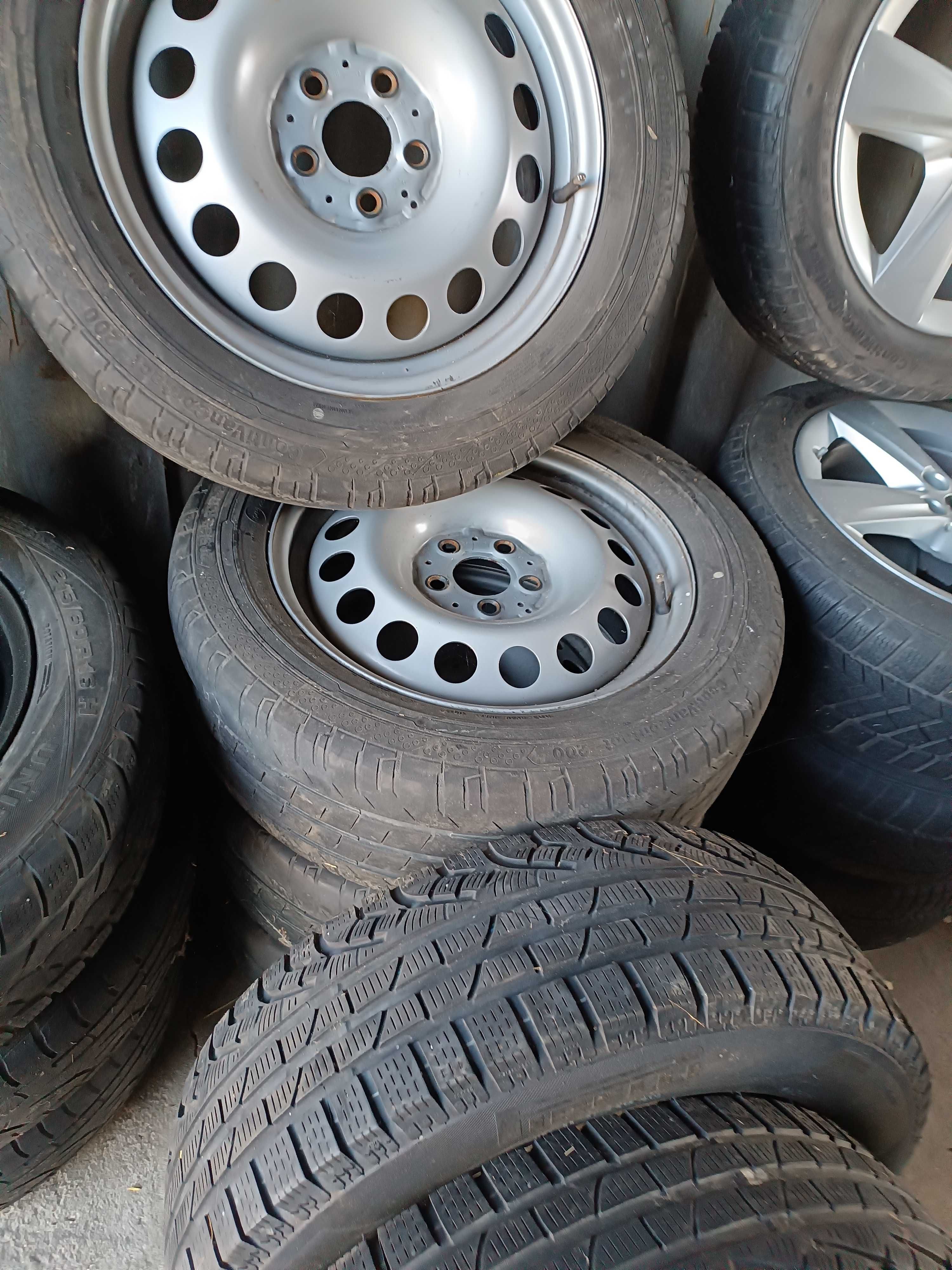 Felgi stalowe bus  5×112 r17 jak nowe opony letnie i zimowe