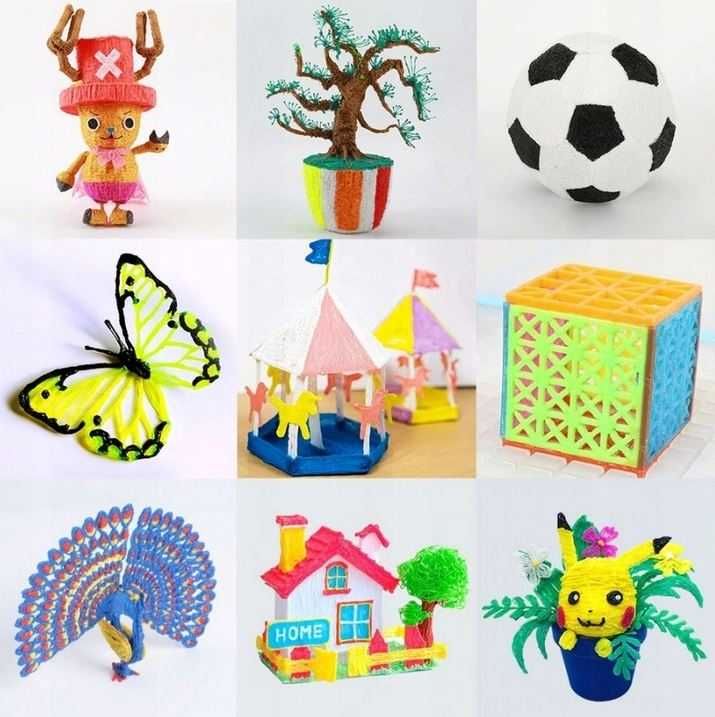 Długopis 3D dla dziecka PEN różowy