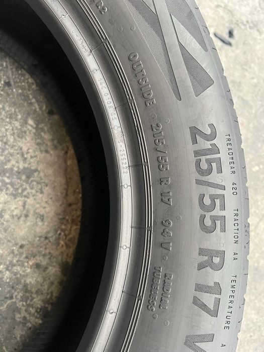 Opona letnia 215/55/R17 Continental EcoContact 6  / 2020r - 1 sztuka