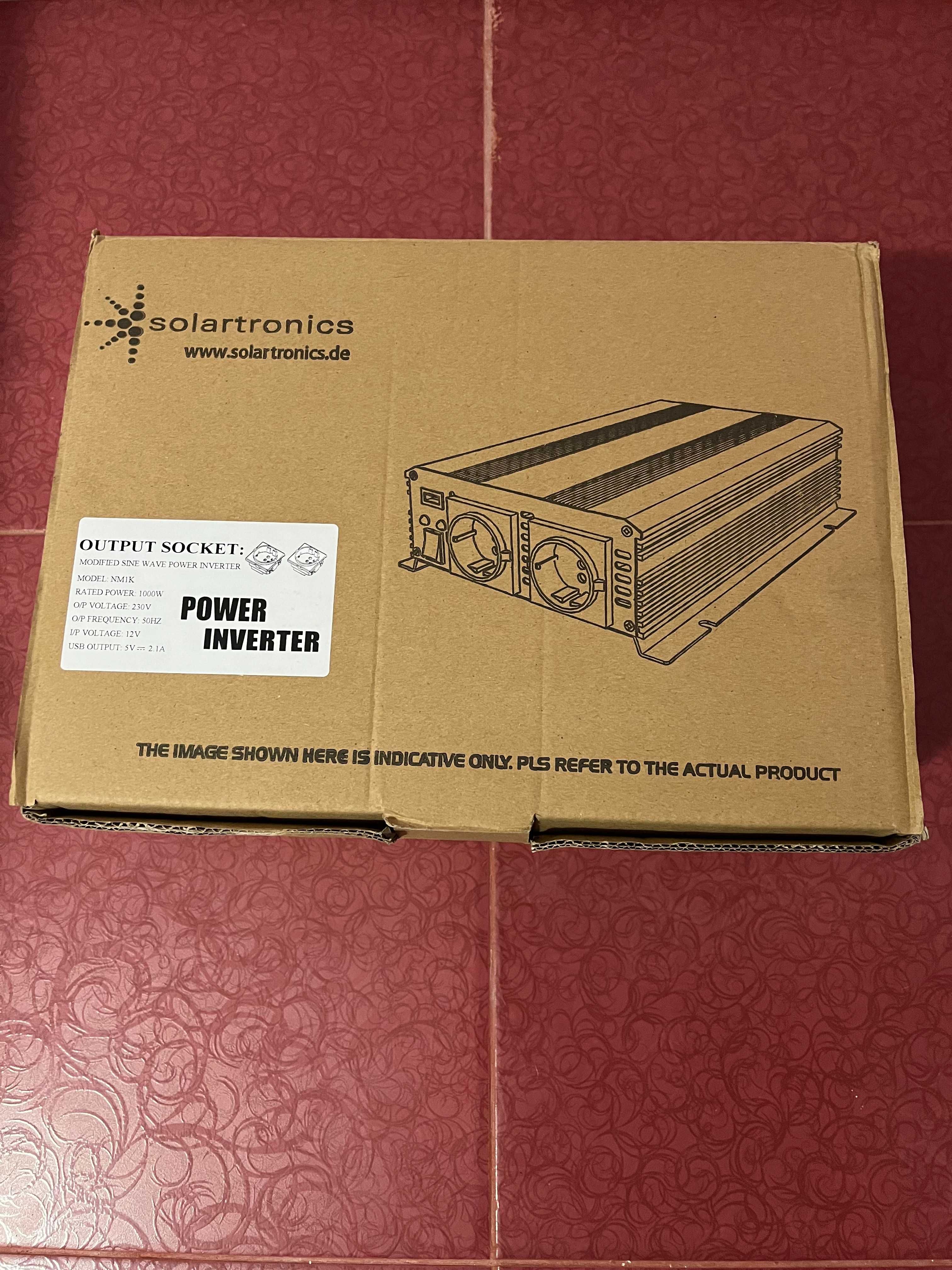Инвертор Solartronics преобразователя напряжения 1000/2000 Вт 12V 230V