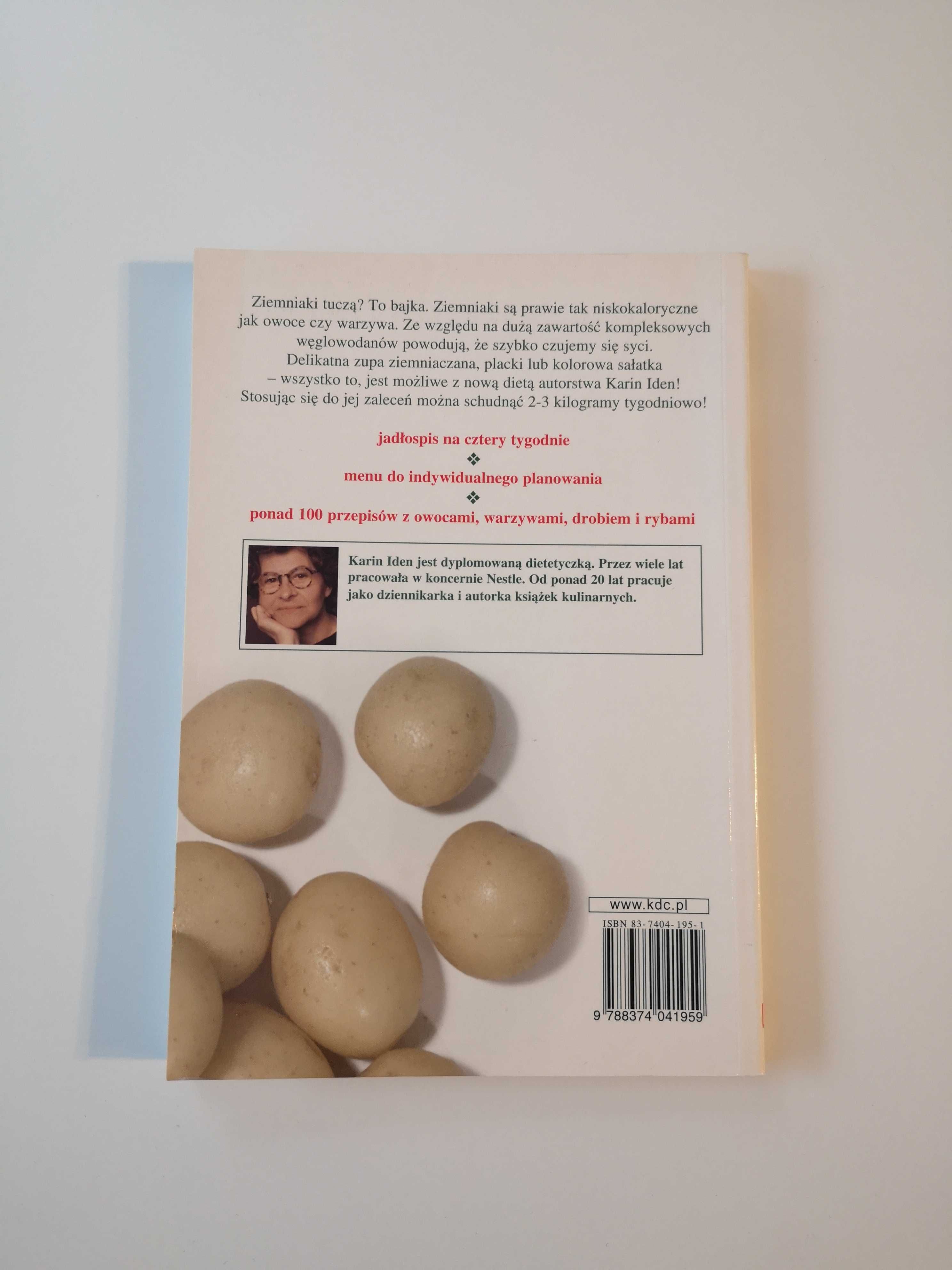 książka Dieta ziemniaczana Karin Iden (jak nowa)