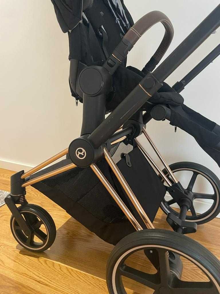 Cybex Priam Platinum Rosegold + Cloud Z2 i-size