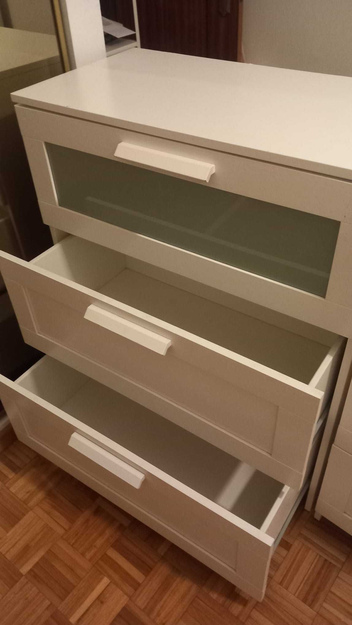 Cómodas quarto 3 gavetas