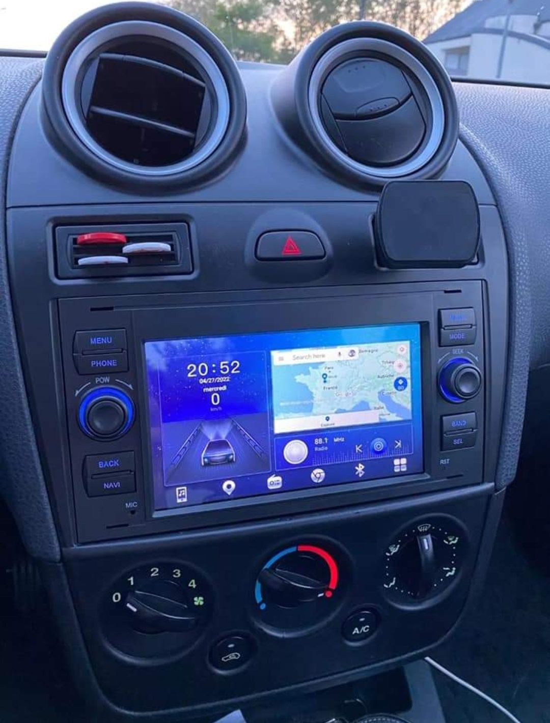 Rádio Android 12 com GPS Ford Focus S-max/C-max/Mondeo (Artigo Novo)