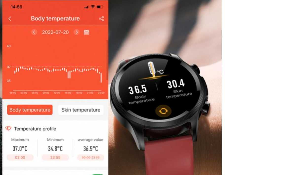 Smartwatch najlepszy do pomiaru cukru i nie tylko patrz opis