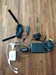 Kamera IP zewnętrzna - zestaw (kamera, router, modem, zasilacze)