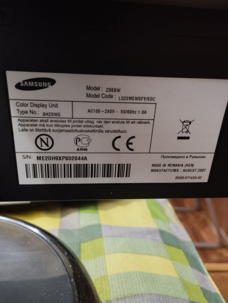 Компьютер Samsung 206BW