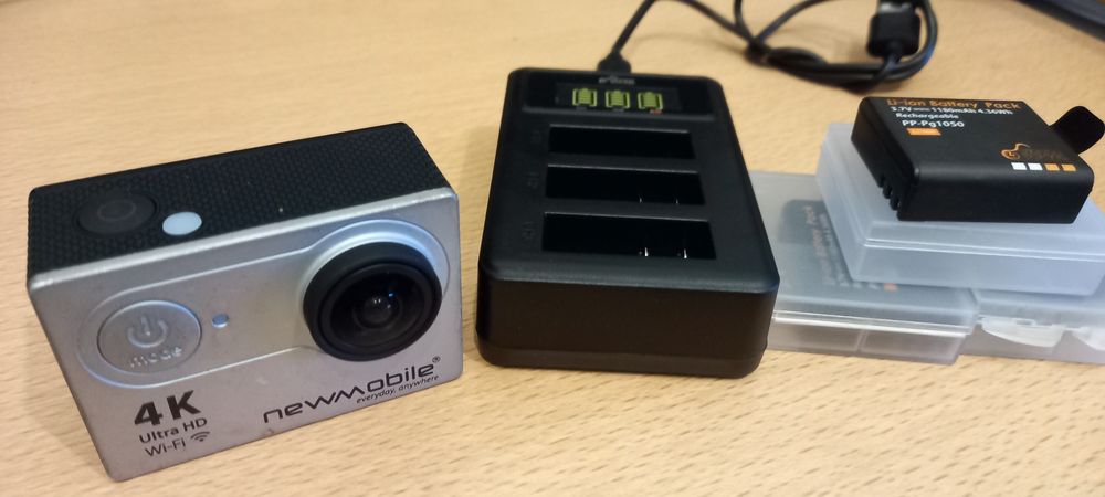 Camera 4K 12MP wi-fi para desporto