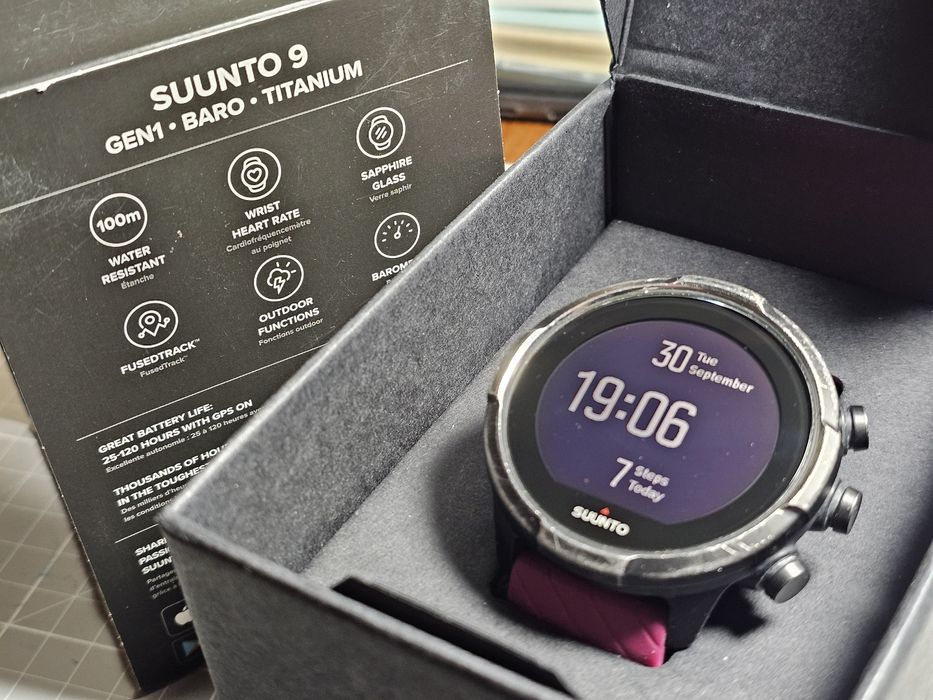Zegarek Suunto 9 Baro titanium
