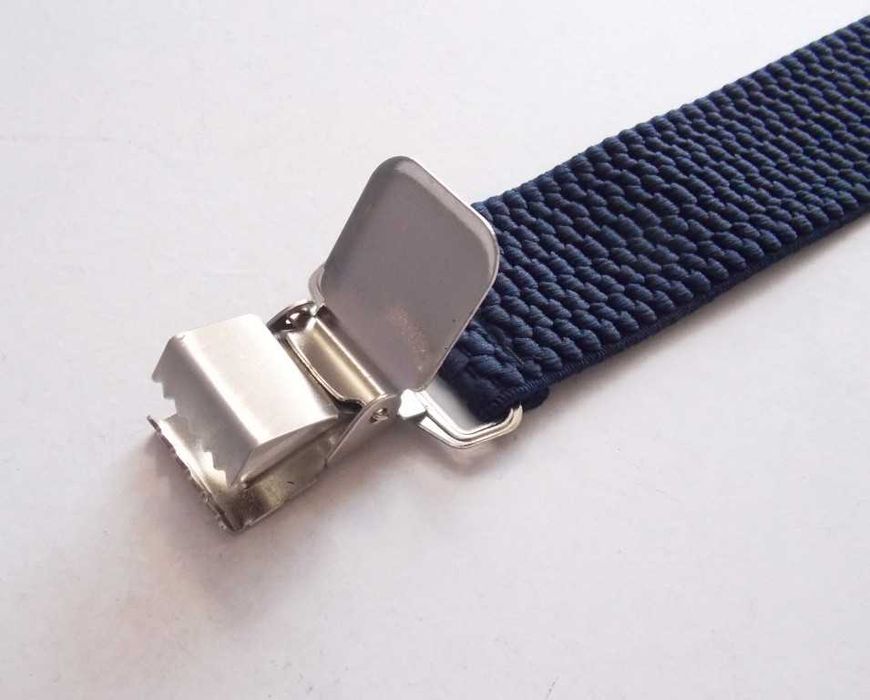 Подтяжки усиленные мужские широкие / підтяжки сині посилені чоловічі