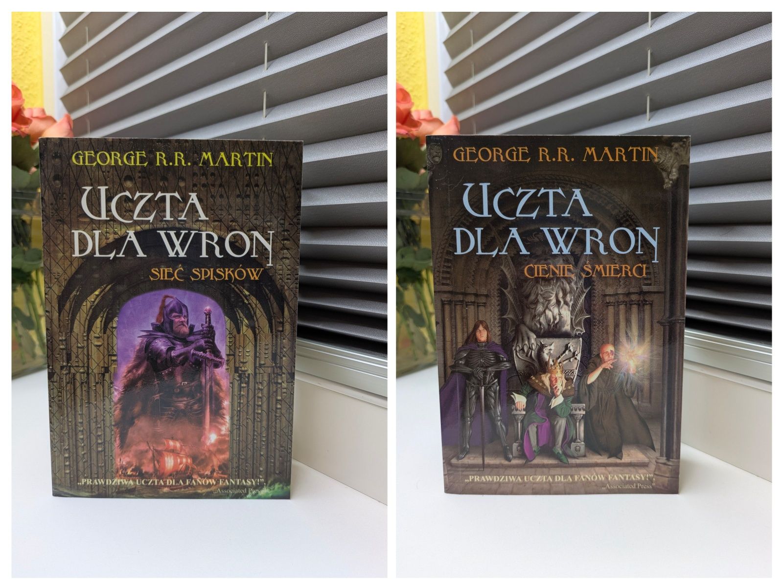George R. R. Martin - cykl "Pieśń lodu i ognia" - 8 książek