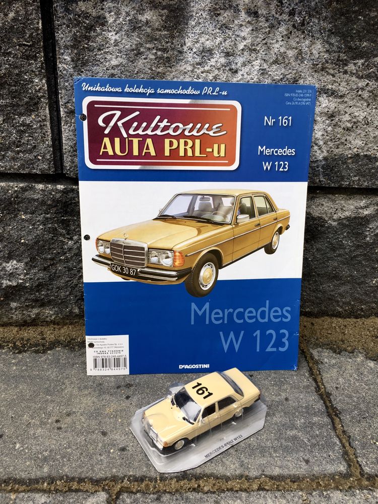 Czasopismo-MERCEDES-BENZ W123-auta PRL,model,autka,kolekcja