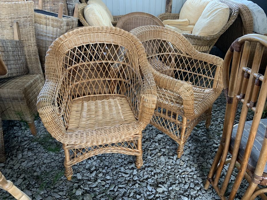 Komplety zestawy rattanowe