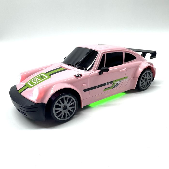 Дріфт машинка рожева Porsche 4WD на радіокеруванні з пультом