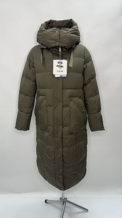 Жіночий подовженний пуховик Snow Owl усі розміри S-XXL