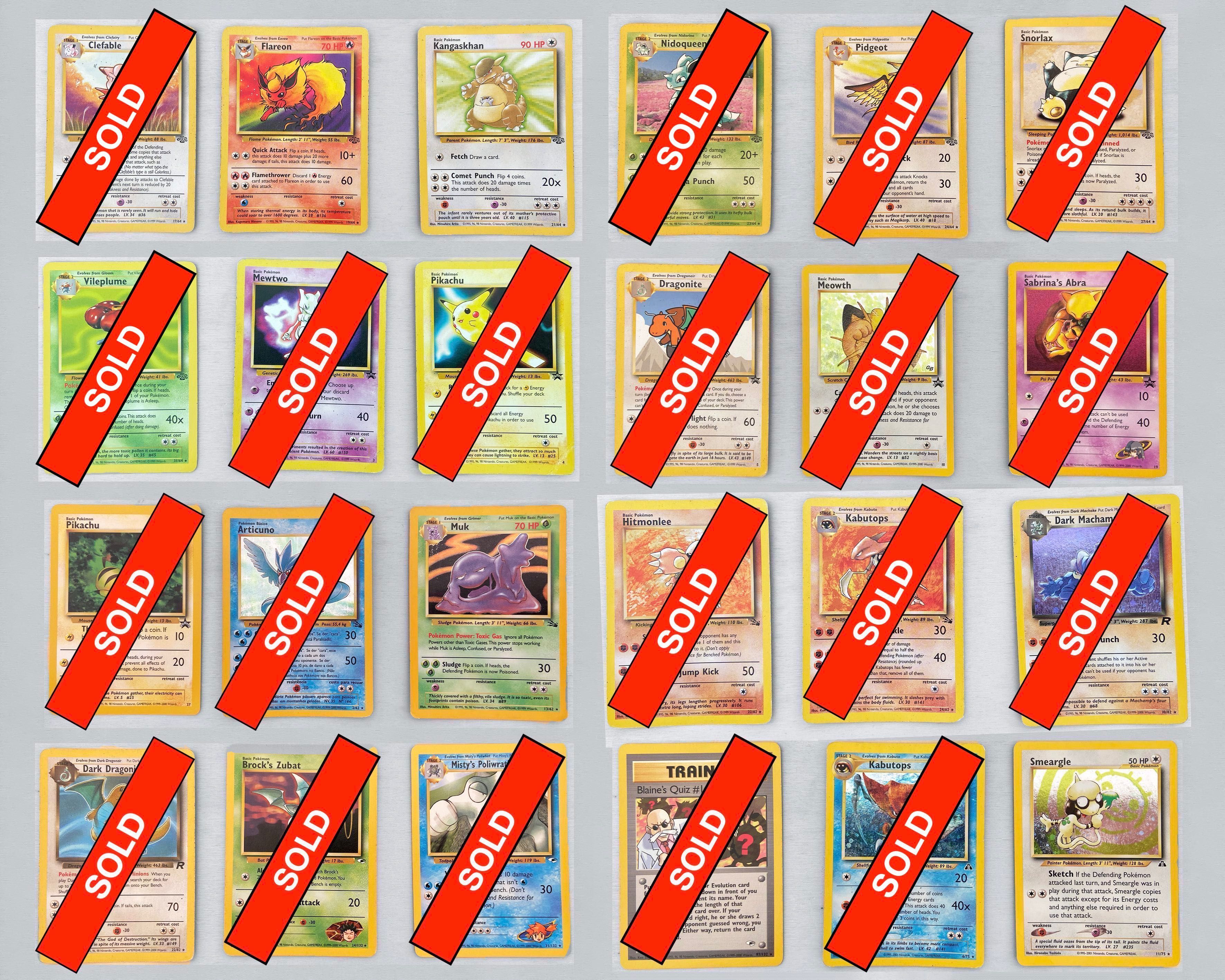 Pokémon TCG (Cards/ Cartas) [Singles]