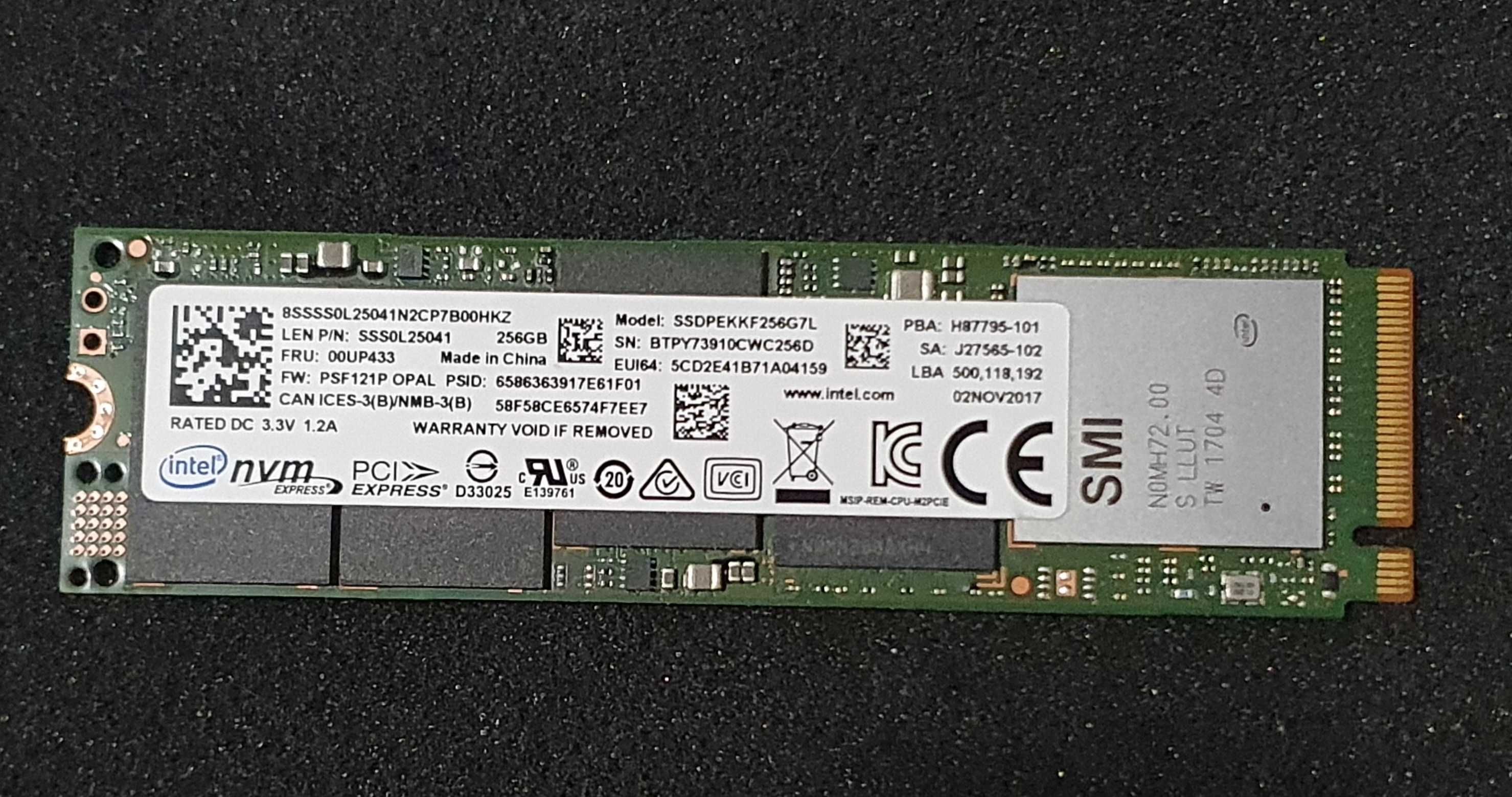 Disco NVMe 500Gb 256Gb SSD M2 Samsung EVO M.2 SATA