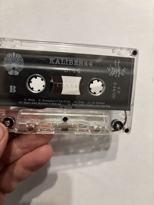 Kaliber 44  3:44 kaseta hip hop bez okladki